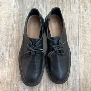 H&M Chunky Derby Shoes Men's 9.5 Black